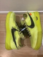 Off-White Air Force 1 Collab Logo Shoes 3