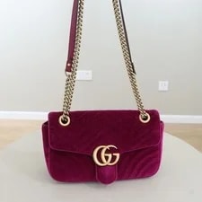 Auth Gucci GG Marmont Medium Convertible Chain 2