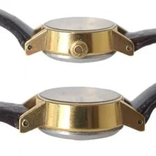 Omega Deville H-Wound Brown Strap 3
