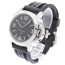 Officine Panerai Luminor Base PAM00000 43mm Black Dial Hand-Winding #C4120 2