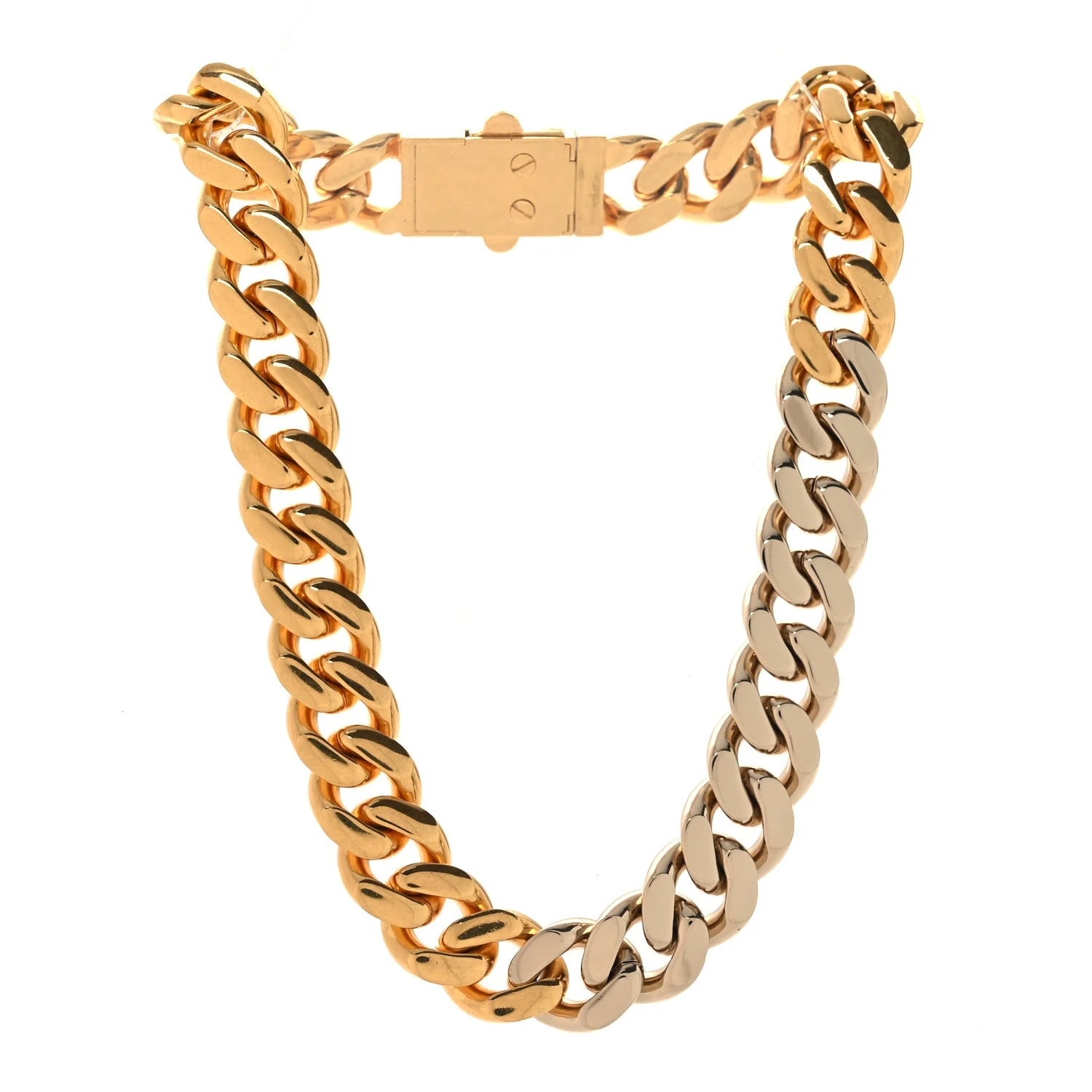 Saint Laurent — Metal Curb Chain — Jewelry — resale