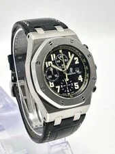 Audemars Piguet 42mm Royal Oak Offshore 26086ST Black Dial Limited Edition 2