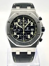 Audemars Piguet 42mm Royal Oak Offshore 26086ST Black Dial Limited Edition 4