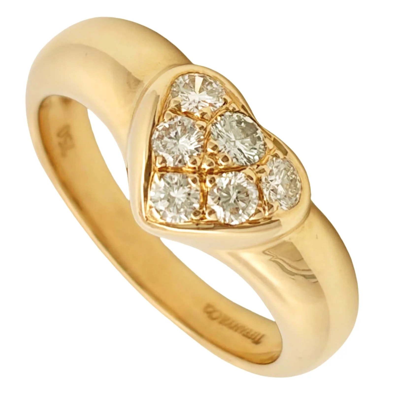 Tiffany & Co. — Tiffany Heart Yellow Gold (18K) Band — Jewelry — resale