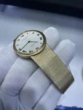 Patek Philippe Calatrava 3744/1, 18k Gold, Quartz Movement 33mm 4