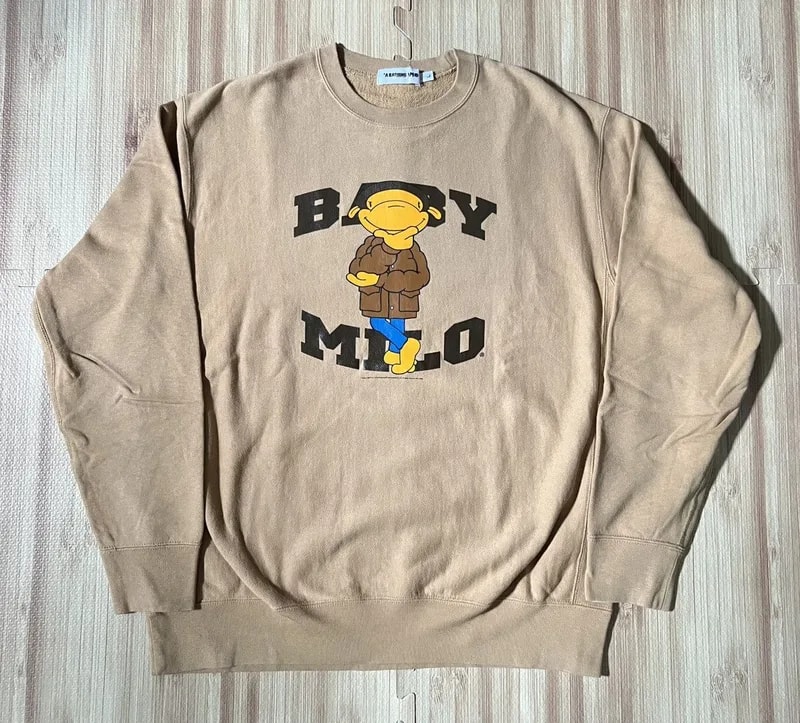BAPE — 2008 Bape Baby Milo Classic Sweater L — streetwear — resale