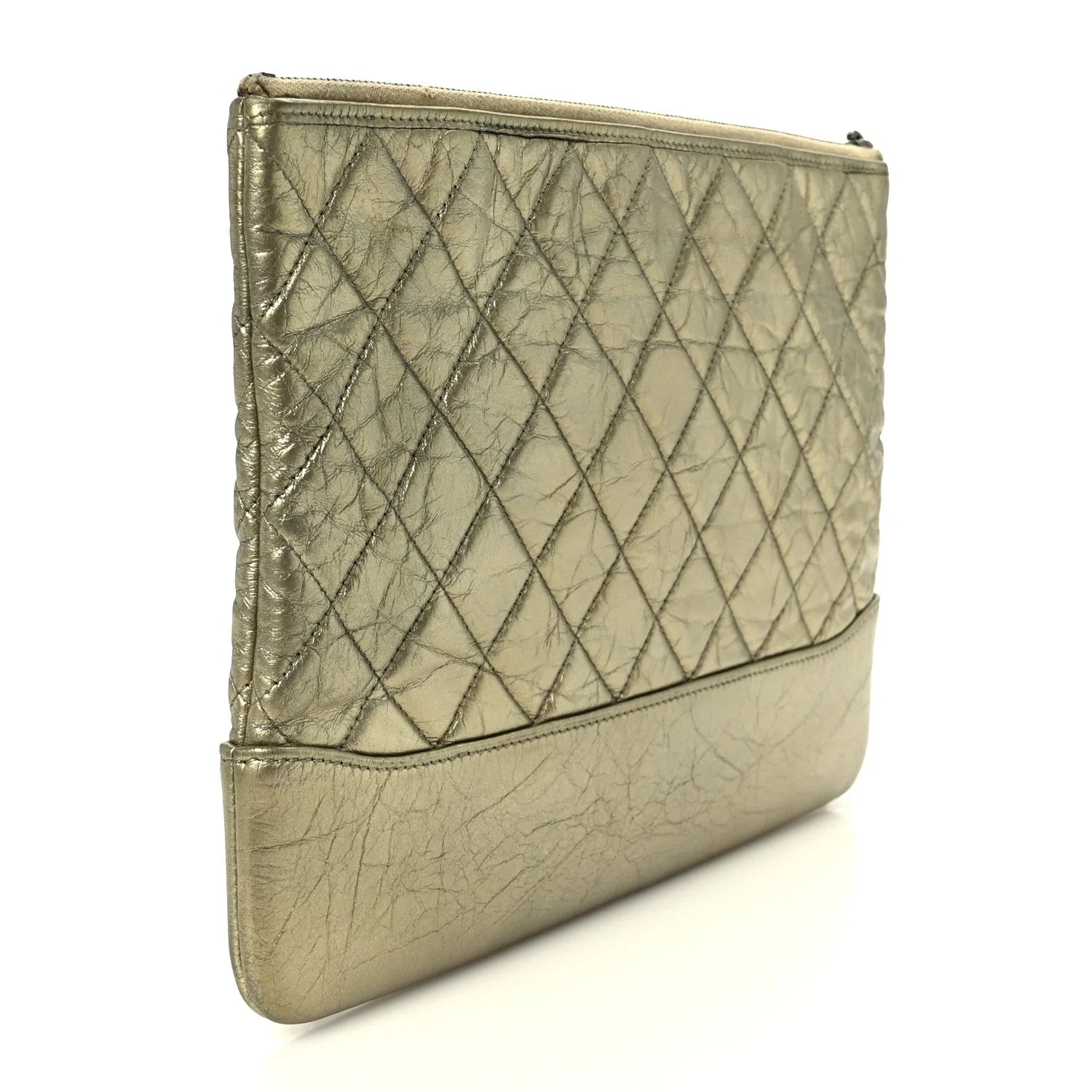 Metallic Aged Medium Gabrielle Cosmetic Case 3