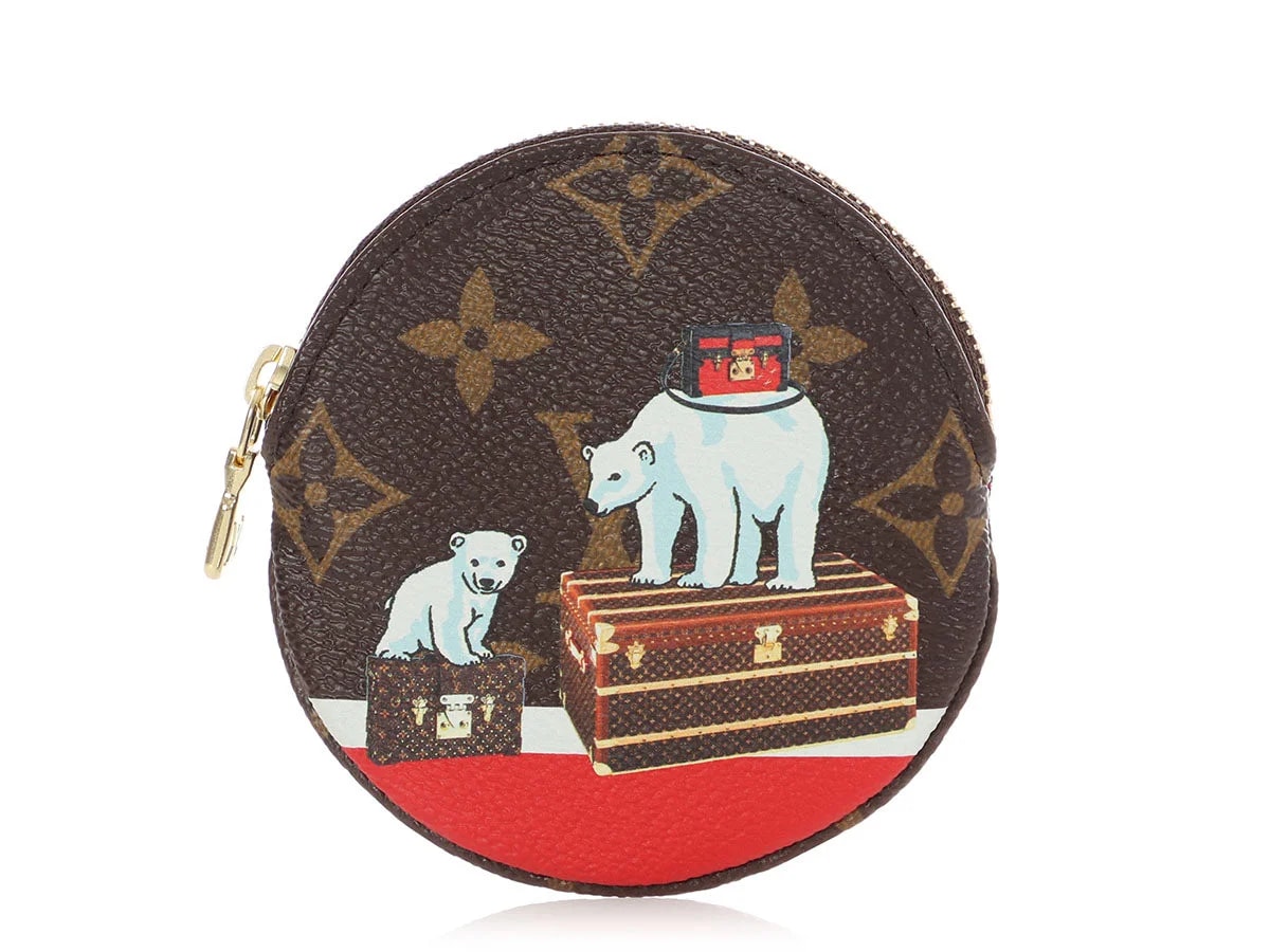 Louis Vuitton — Louis Vuitton 2017 Christmas Animation Round Coin — Handbag — resale