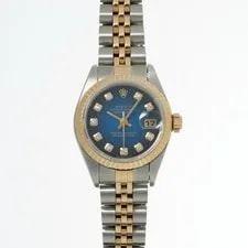Rolex — Rolex Datejust 10P Diamond RefNo=79173G Blue Gradient / Diamond Dial #W1584 — Watch — resale