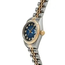 Rolex Datejust 10P Diamond RefNo=79173G Blue Gradient / Diamond Dial #W1584 2