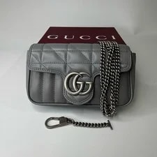 Gucci — Gucci GG Marmont Super Mini 'Deep ' — Handbag — resale
