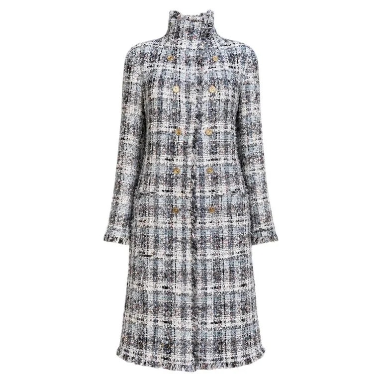 Chanel — Chanel Lesage Coat CC Jewel Buttons 42 FR — Clothing — resale
