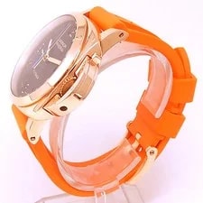 Panerai Luminor Chrono Flyback 18k Rose Gold Orange Rubber Black PAM00525 2