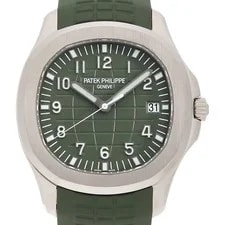 Patek Philippe — Patek Philippe Aquanaut 5168G-010 New Buckle, New Caliber Second Hand — Watch — resale