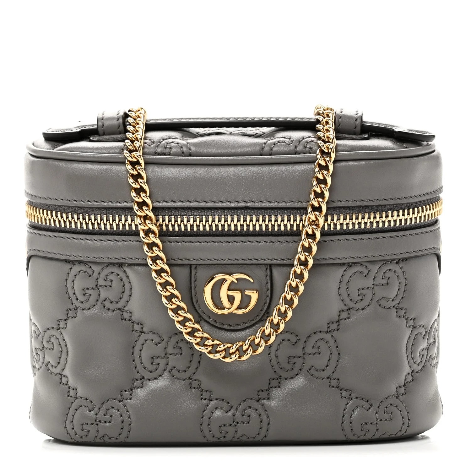 Gucci — GG Matelasse Mini Top Handle Dusty — Handbag — resale