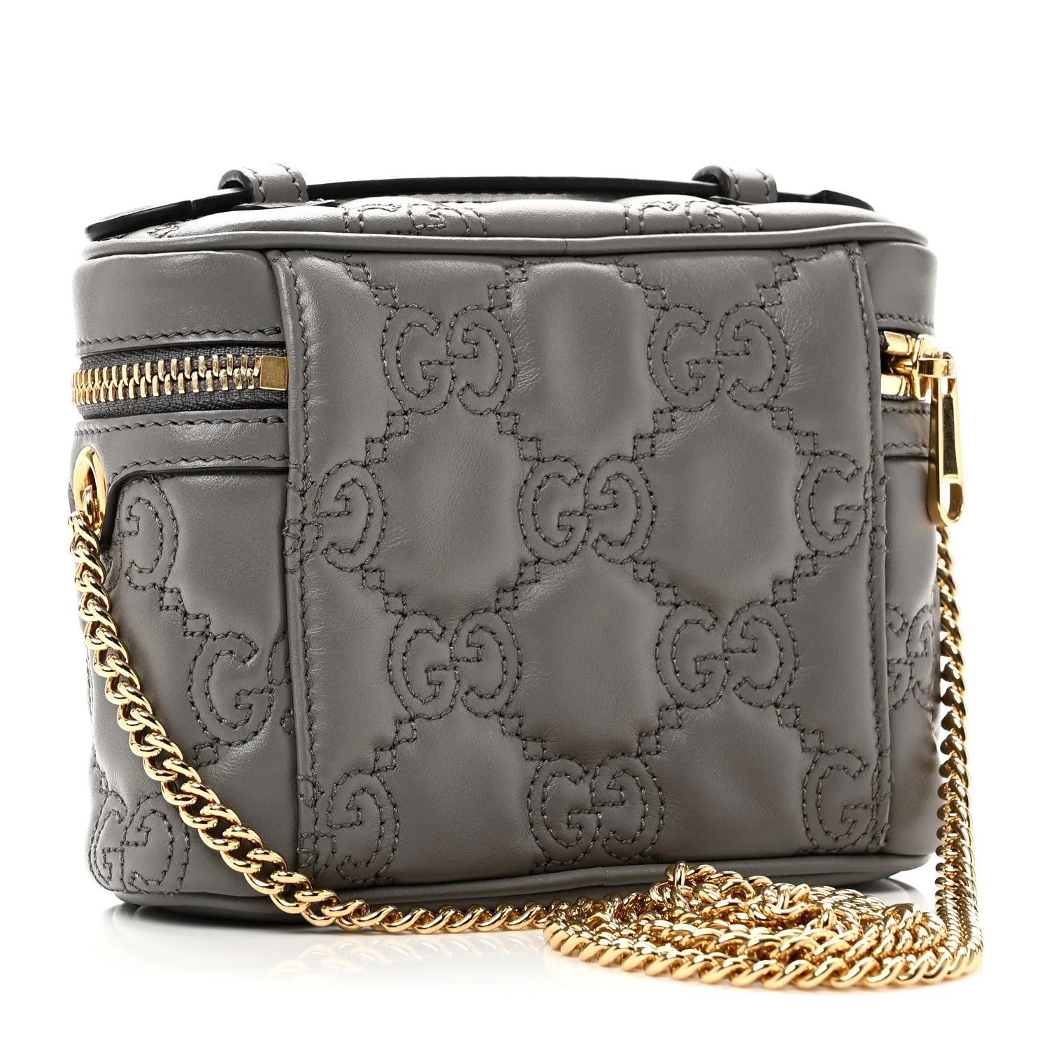 GG Matelasse Mini Top Handle Dusty 3