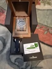 Jaeger-LeCoultre Polaris Chronograph Blue 42mm Box/Card Q9028181 JLC 3