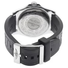 Breitling Avenger II GMT A32390 43mm SS Black #C6112 3