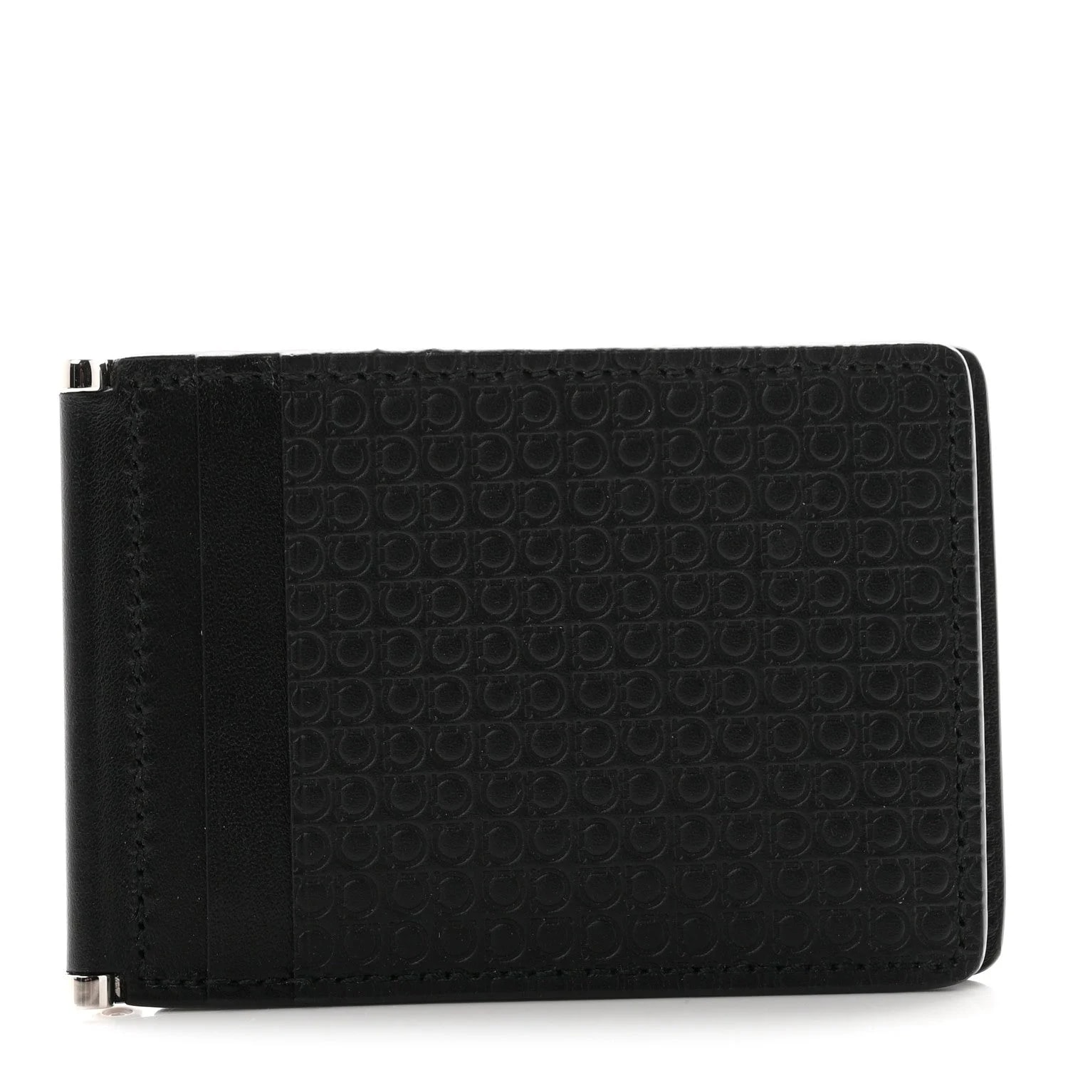 Salvatore Ferragamo — Embossed Bi-Fold Wallet — Accessory — resale