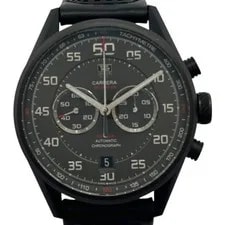 Tag Heuer — TAG Heuer Carrera Caliber 36 Chronograph Flyback CAR2B80.FC6325 Black Titanium A — Watch — resale