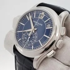 Patek Philippe — Patek Philippe Complications Annual Calendar Blue Baguette 5905P 001 Box Papers — Watch — resale