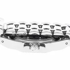 Tudor Monarch 33100 33mm SS Black Dial Automatic Date #C238 3