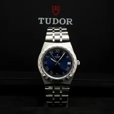 Tudor Royal 34mm Blue Dial Roman M28400 Steel - 155431941 2