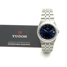 Tudor Royal 34mm Blue Dial Roman M28400 Steel - 155431941 3