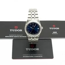 Tudor Royal 34mm Blue Dial Roman M28400 Steel - 155431941 4