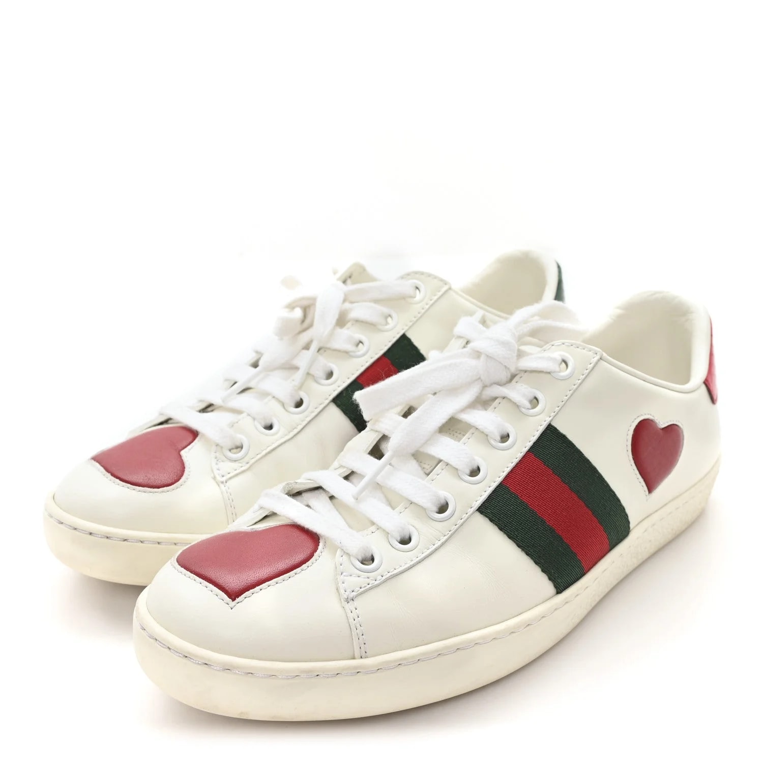 Web Embroidered Ace Sneakers 40 4