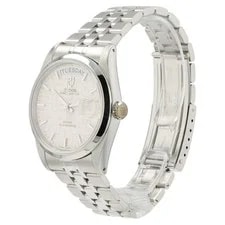 Tudor Prince Date Day Silver Linen Dial Steel 36mm Automatic 76200 3