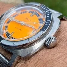 Vetta Diver Sub Automatic Baby Panerai 40mm Orange Dial 4