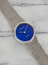 Audemars Piguet 14720BC White Gold Auto Lapis Lazuli Dial 31mm 2