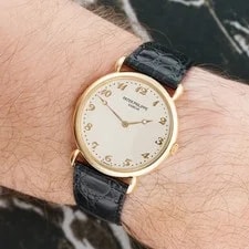 Patek Philippe — Patek Philippe Calatrava - Ref. 3820 - 32mm Rose Gold — Watch — resale