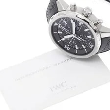 IWC — IWC Aquatimer IW376803 45mm SS Black Dial Automatic #C3159 — Watch — resale