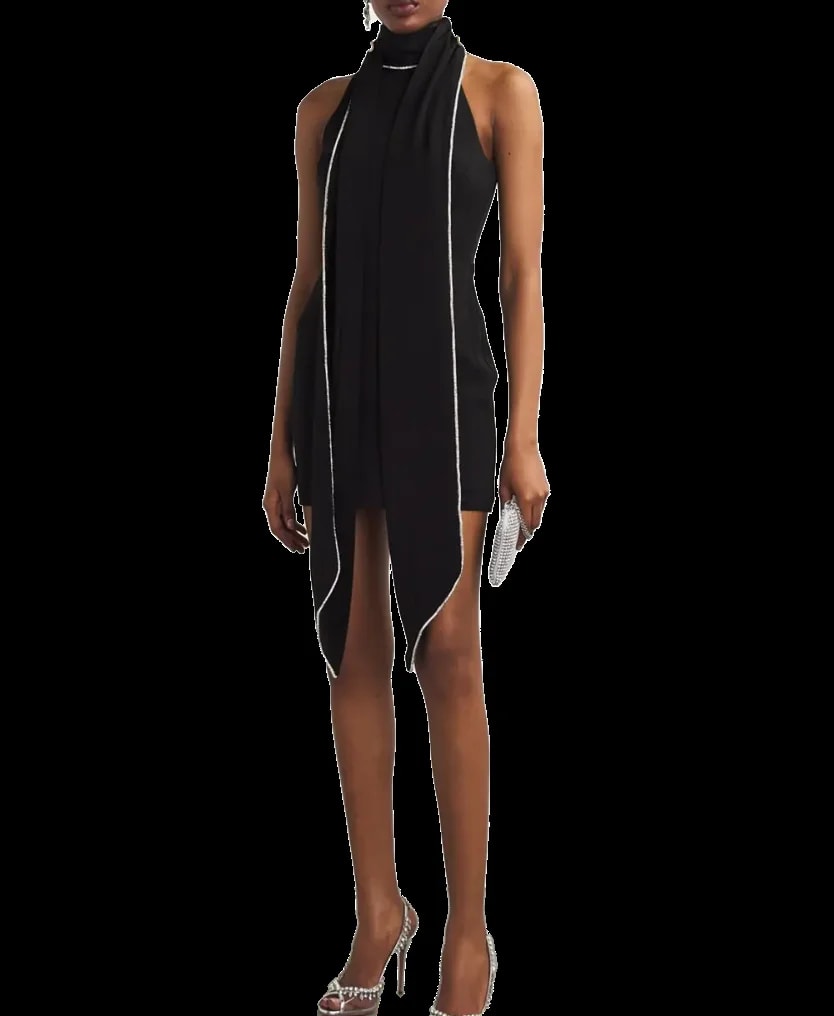 Alex Perry — Alex Perry Embellished Scarf Mini Dress — Accessory — resale