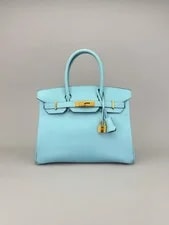 Hermès — Hermes Birkin 30 Retourne Atoll Hardware Preowned Y Stamp — Handbag — resale
