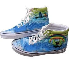 VANS — Vans X SpongeBob Sk8-Hi Shoes Imagination Limited Edition 8.5 10 — Sneaker — resale