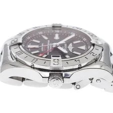 Breitling Avenger II GMT A32390 43mm SS Black #C6152 2