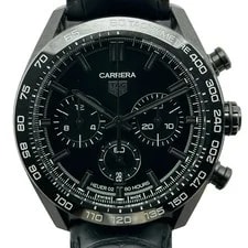 Tag Heuer — TAG Heuer Carrera 02 CBN2A1G.FC6501 44mm Stainless Steel Black OKW329 — Watch — resale
