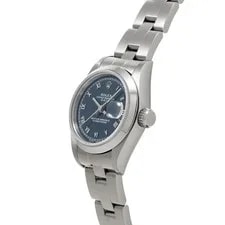 Rolex Oyster Perpetual Date 69160 Blue Dial Stainless Steel Automatic #W2503 2