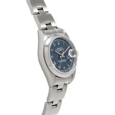 Rolex Oyster Perpetual Date 69160 Blue Dial Stainless Steel Automatic #W2503 3