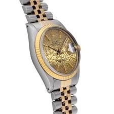 Rolex Datejust 16013 36mm Stainless Steel Champagne #WW1830 3