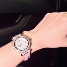 Diamond Bezel Cartier K18Wg Pasha 32 Automatic Winding Extreme 3