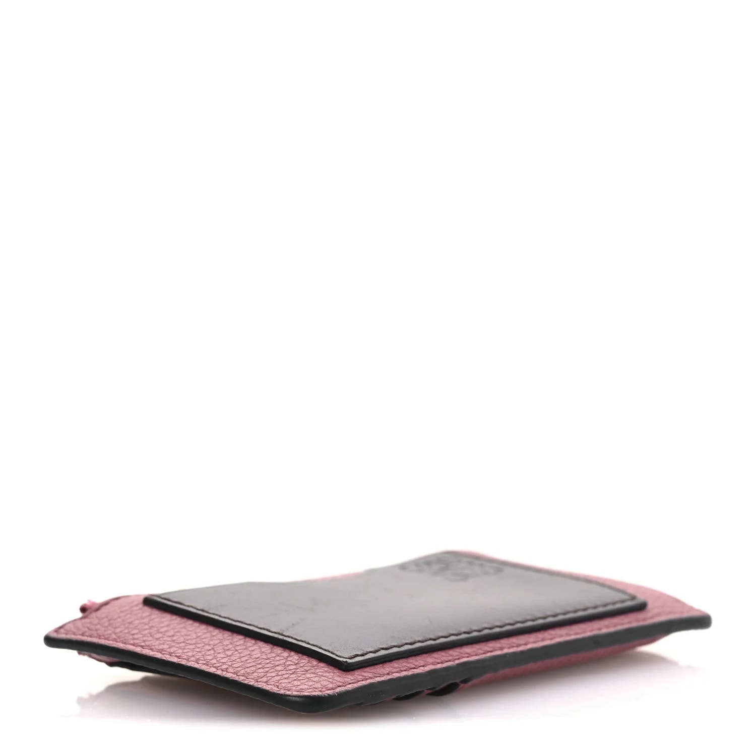 Soft Grained Coin Card Holder Plumrose 4