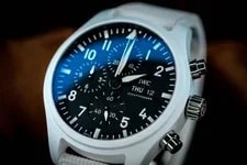 IWC Pilot’s Chronograph Top Gun Edition “Lake Tahoe” IW389105 White Ceramic 4