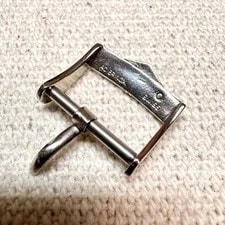 1950s Heuer Autavia Carrera Monaco With Sun Logo Buckle, 16mm Size 4