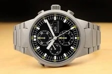 2003 Card IWC GST Chrono- Rattrapante IW371503 43MM Black Titanium 3