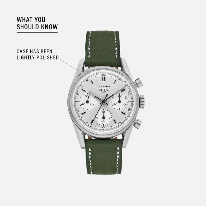 1960s Heuer Carrera Reference 3647S 4