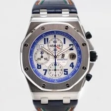 Audemars Piguet — Audemars Piguet Royal Oak Offshore Sachin Tendulkar Steel 42mm 26182ST Strap — Watch — resale